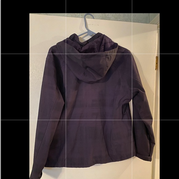 Plum Winter Jacket w/ Hood - Picture 8 of 8